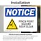 Signmission Safety Culture Sign, 18 in Width, Vinyl Decal, Rectangle OS-2PACK-NS-D-1218-L-17287 - alternate 3